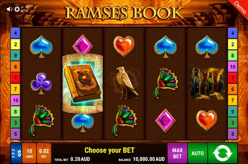 GAMOMAT Ramses Book Slot